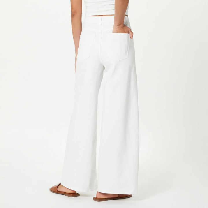 The Drop Jeans für Damen, Frida Relaxed Fit 34 Weiss, 34 Wei&#xDF;