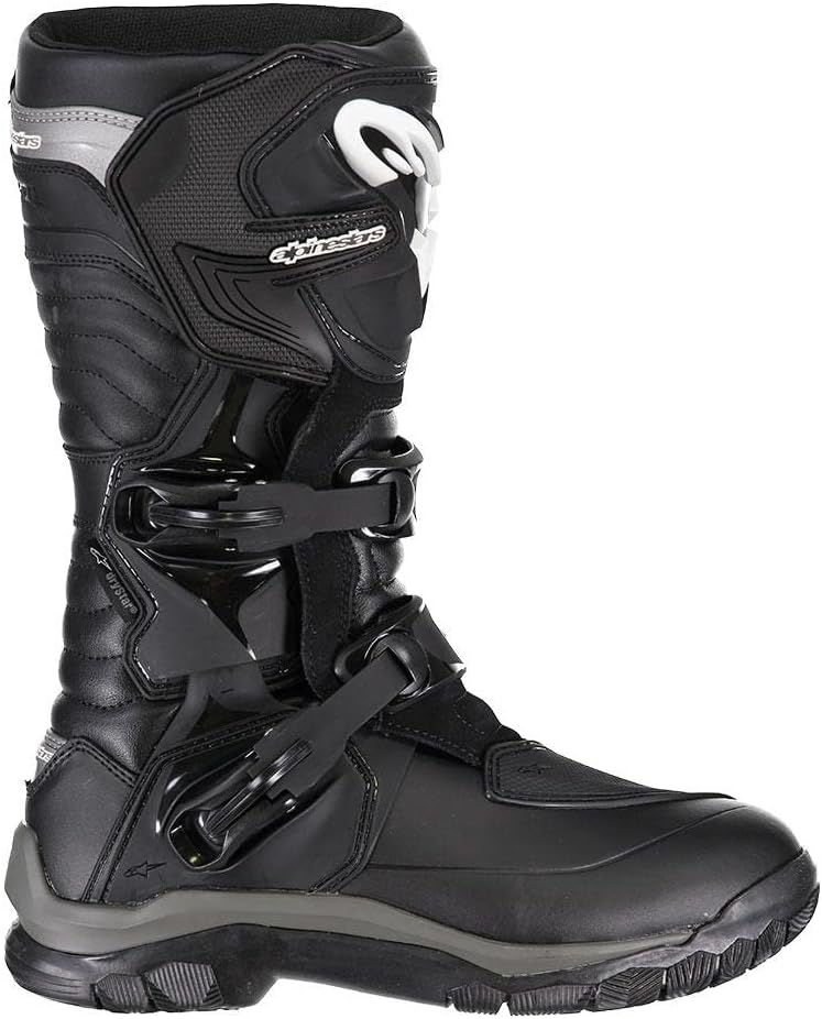 Alpinestars Corozal Adventure wasserdichte Motorradstiefel 40/41 EU Schwarz, 40/41 EU Schwarz