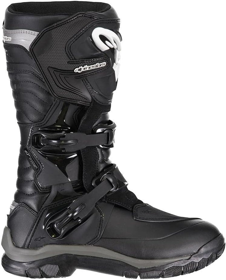 Alpinestars Corozal Adventure wasserdichte Motorradstiefel 40/41 EU Schwarz, 40/41 EU Schwarz