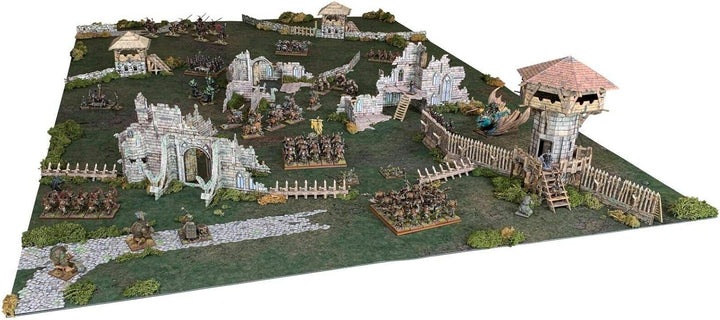 Battle Systems Fantasy Wargames Terrain Battlefield - Multi Level Tabletop War Game Board - Wargamin