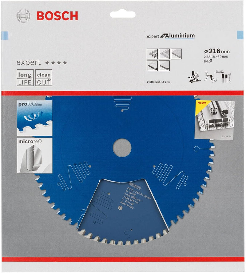 Bosch Accessories Bosch Professional 1x Kreissägeblatt Expert for Aluminium (für Aluminium, Sägeblat