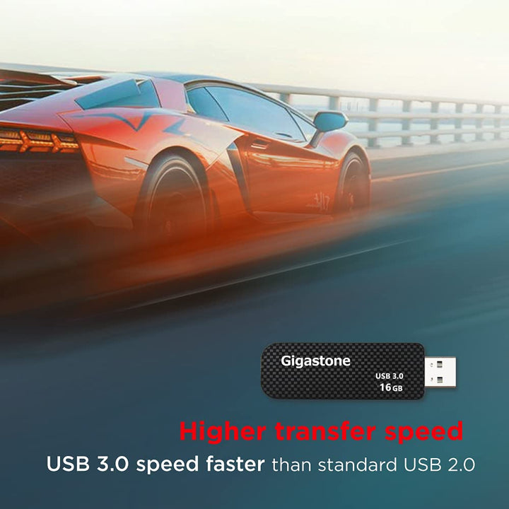 Gigastone Z30 16GB 5er-Pack USB 3.0 Flash-Laufwerk mit hoher Geschwindigkeit, zuverlässige Leistung,