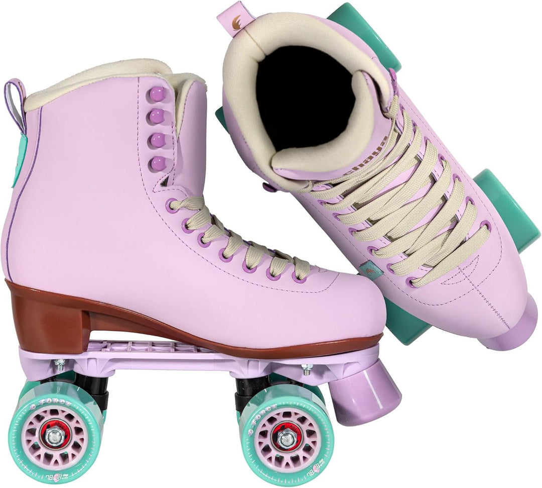 Chaya Melrose Lavender Roller Skates - Stilvolle Rollschuhe im Retro-Style von 36 bis 42 - Komfortab