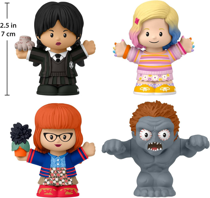 Little People Collector Wednesday Sonderedition Figurenset mit 4 Charakteren in Einer Präsentationsb