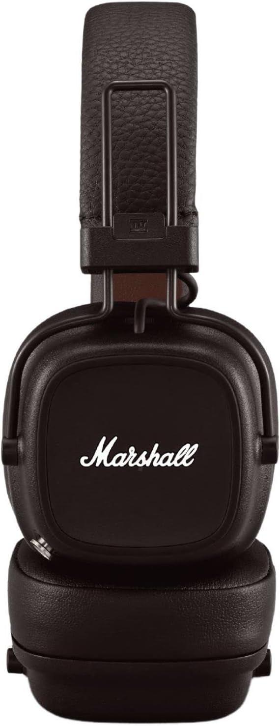 Marshall Major IV On Ear Bluetooth Kopfhörer, Kabelloser Ohrhörer, Faltbar, 80 Stunden kabellose Akk