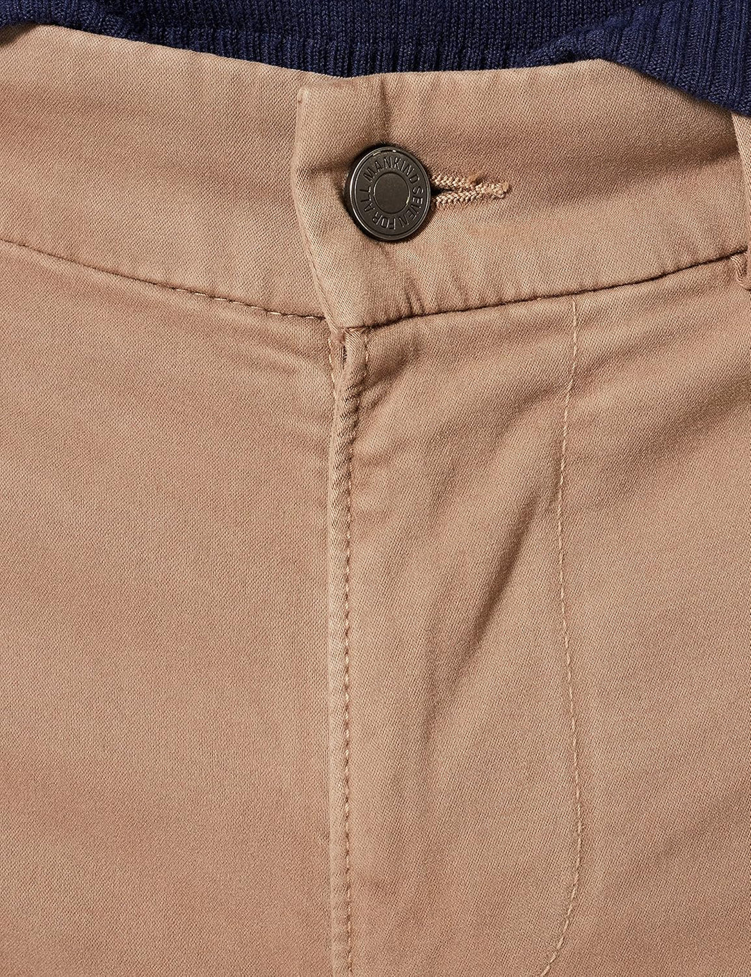 7 For All Mankind Herren Slimmy Chino Tap. Luxe Performance Sateen Sandcastle Hose 29W / 30L Beige,
