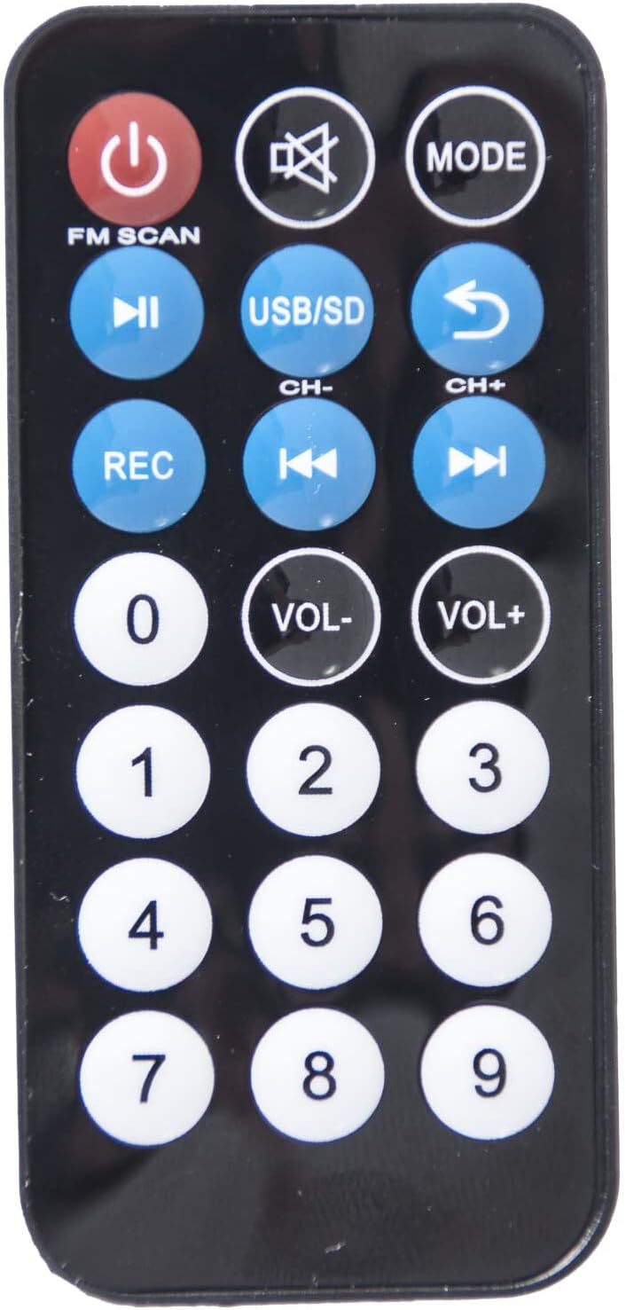 Ibiza - SLK10A-BT - Plug & Play 10"/25cm, 400W Aktiv-Lautsprecher mit integriertem Verstärker - Blue