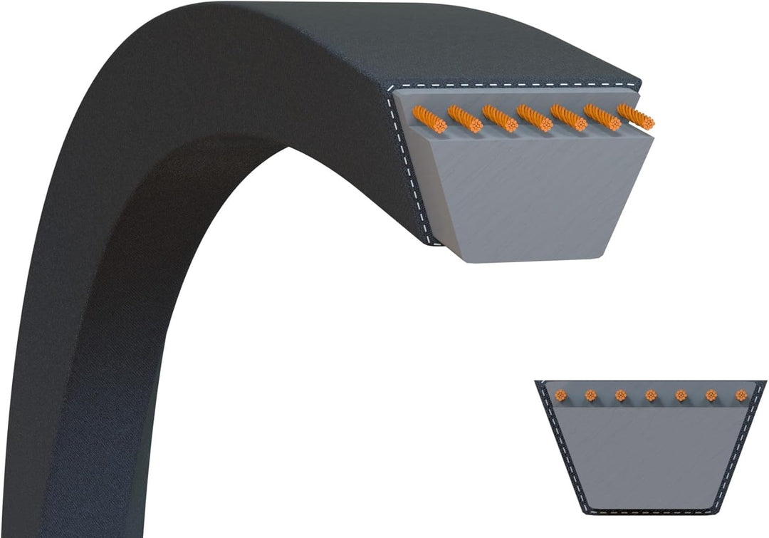 SECURA Mähwerk Keilriemen kompatibel mit McCulloch M155-107HRB ab Baujahr 2010/2011