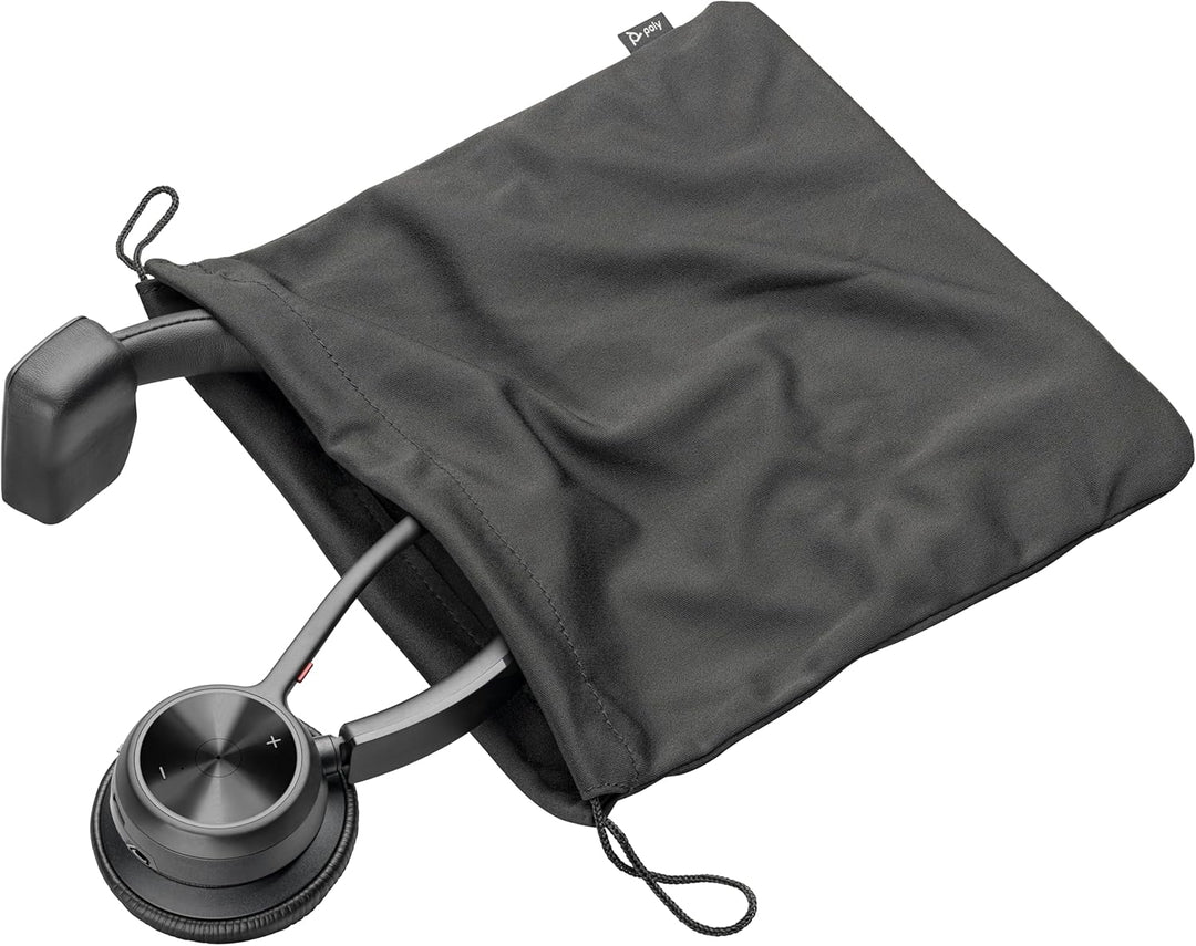 Poly Voyager 4310, schnurloses UC-Headset und Ladestation – Ein-Ohr-Bluetooth-Headset mit Noise Canc