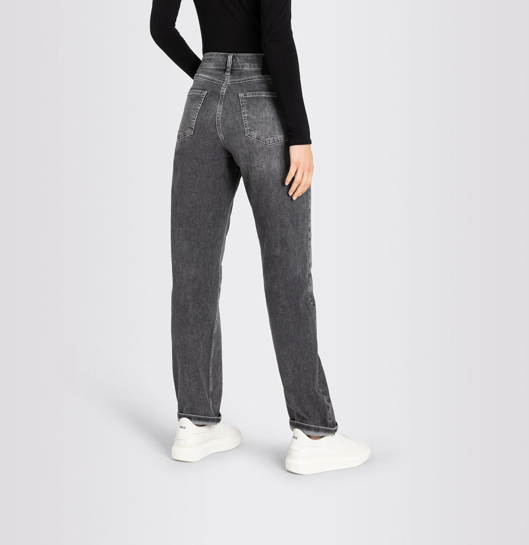 Mac Damen Hose Jeans Straight Dark Blue net Art.Nr.0389L581890 D671 32W / 32L Grau, 32W / 32L Grau