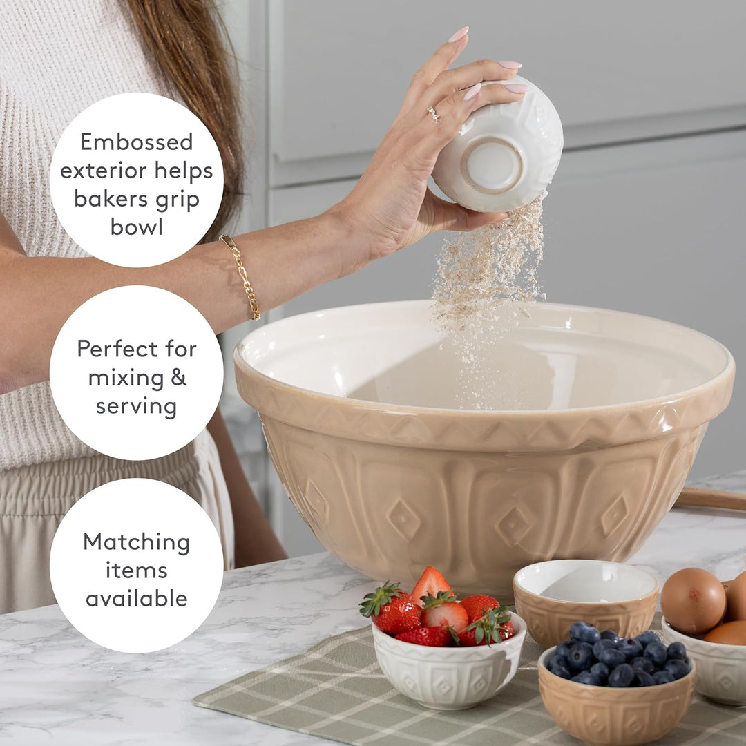 RAYWARE, Porzellan, Beige, 5 Litre/32 cm, 5 Litre/32 cm