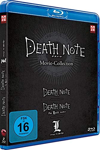 Death Note Movies 1-3: Death Note / The Last Name / L-Change the World [3 Blu-rays], Blu-ray