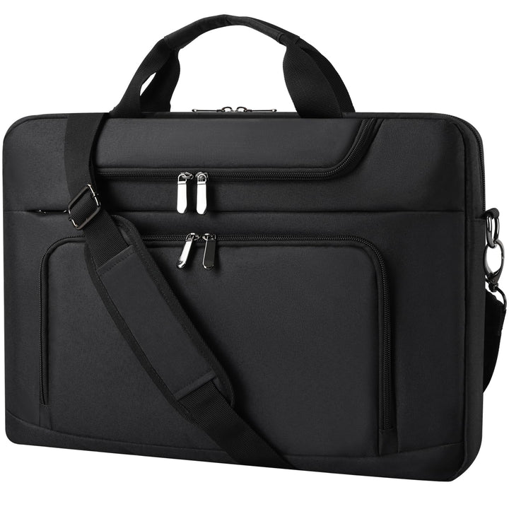 BERTASCHE Laptoptasche 17 Zoll - 17,3 Zoll Notebooktasche für Herren Damen, Computertasche für Reise