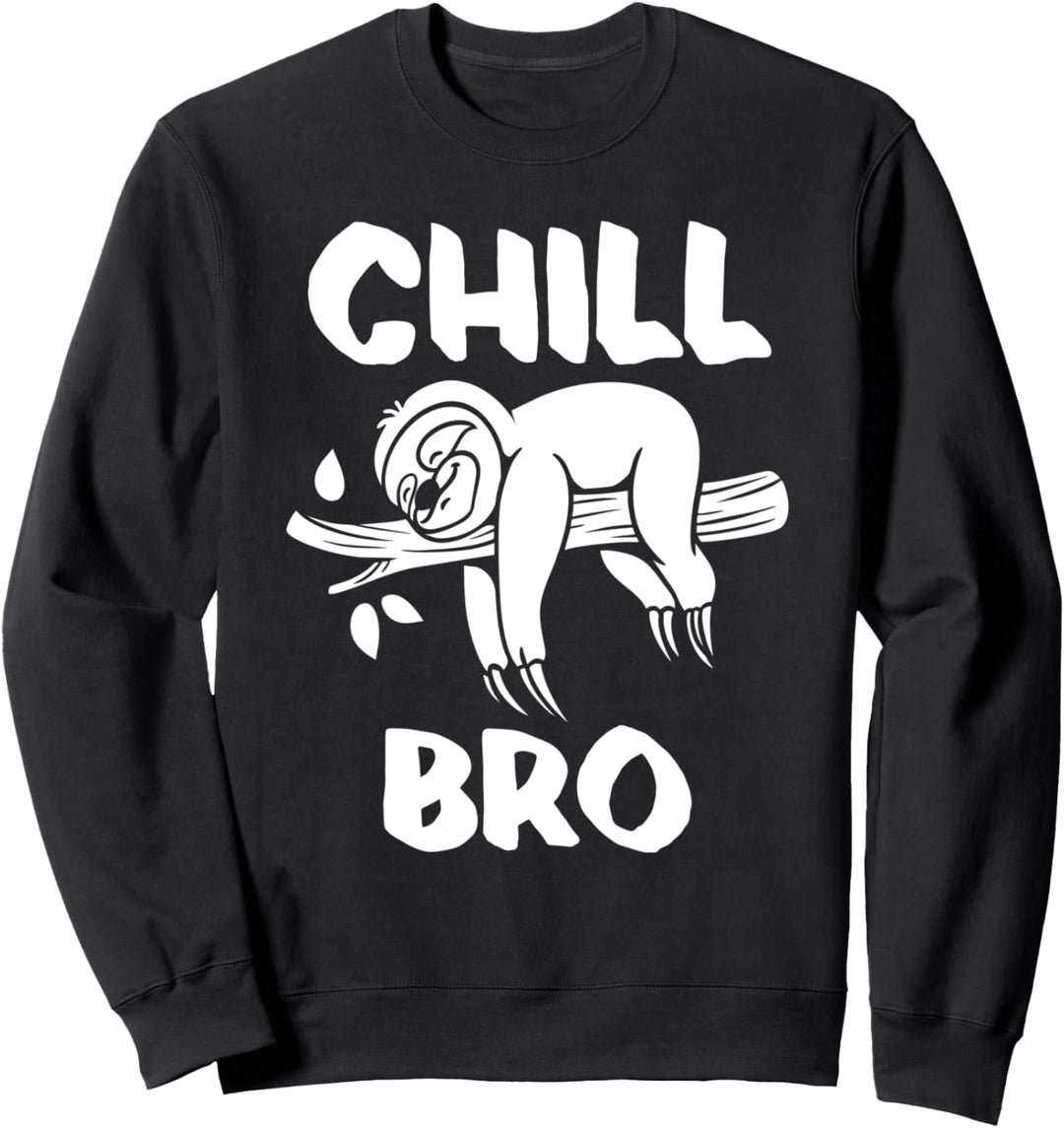 Chill Bro - Lustiger Affe mit Sonnebrille Geschenkidee Sweatshirt