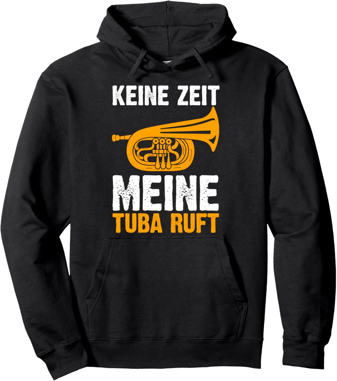 Tuba Tubaspieler Musikinstrument Pullover Hoodie