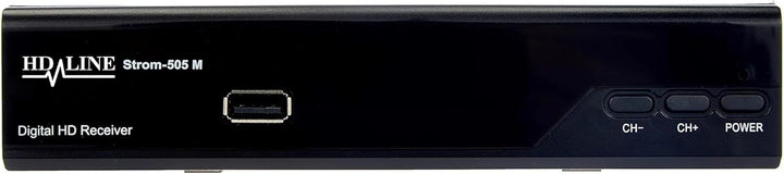 Strom 505 Receiver DVB-T2 / DVB-T - / Receiver Für Digitales H.265 - H.264 / MPEG2 - MPEG4 / 1080i -