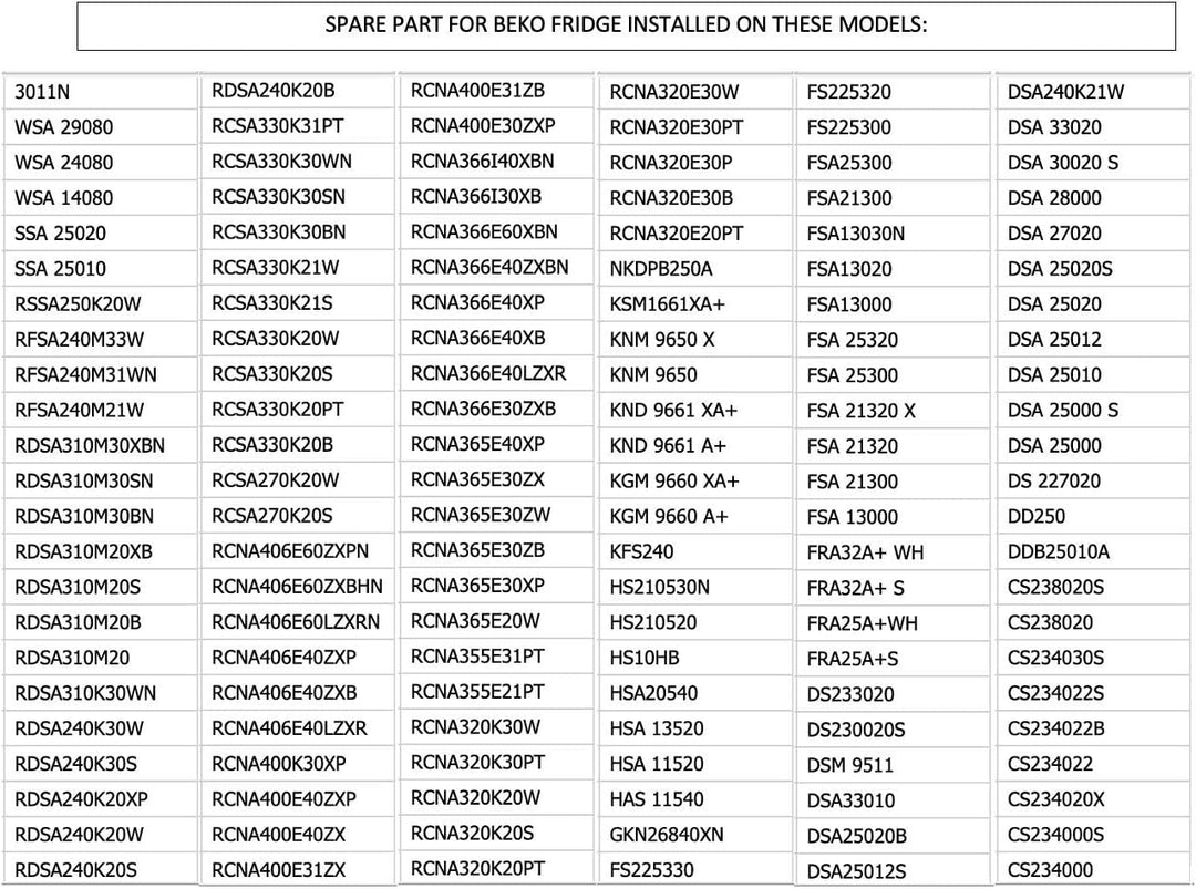 Fuss 4528210100 kompatibel mit / Ersatzteil für Beko Kühlschrank / Kühl-/Gefierkombination (Beschrei