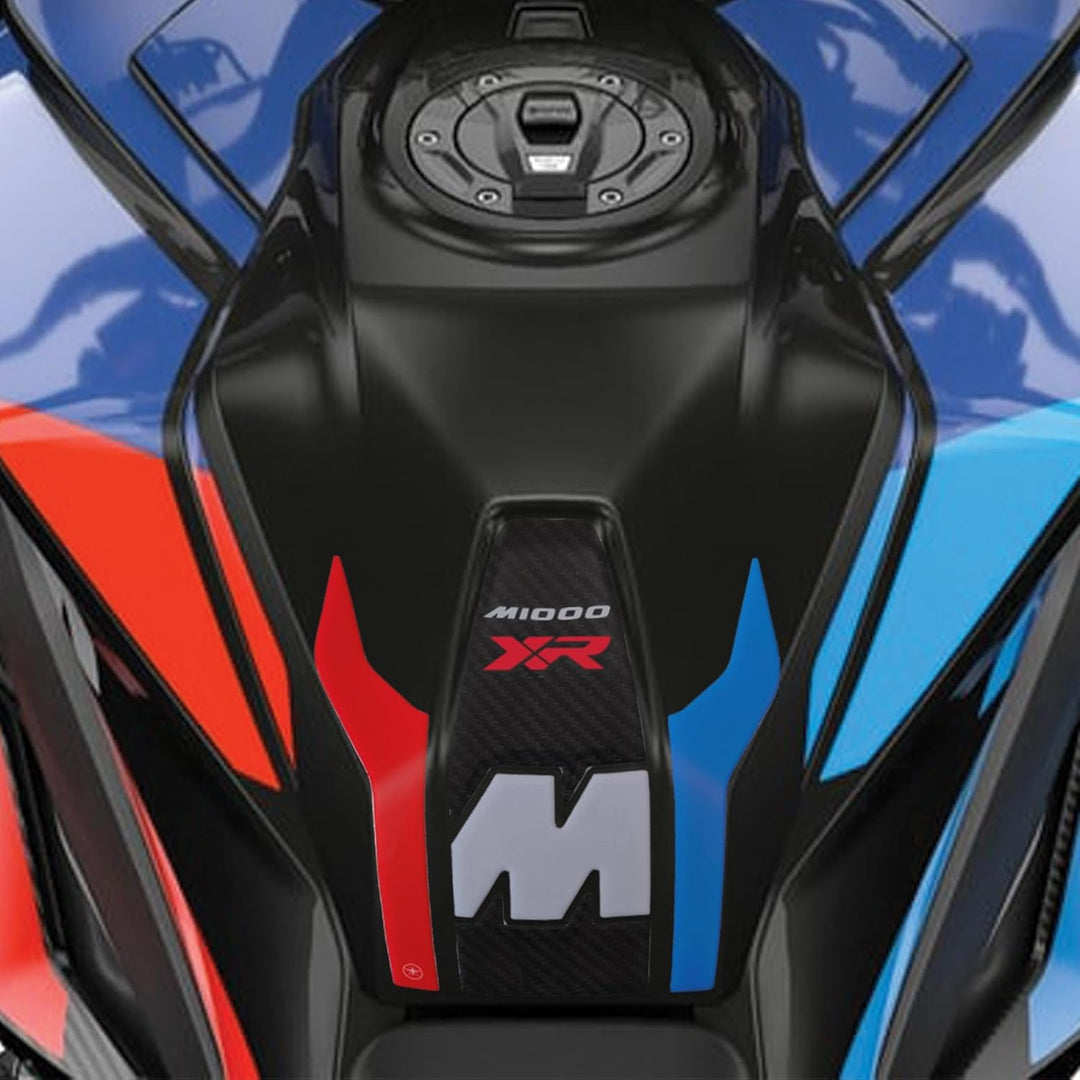 labelbike - 3D Aufkleber Motorrad Tankpad Schutz und Dekoration aus Harz kompatibel mit BMW M 1000 X