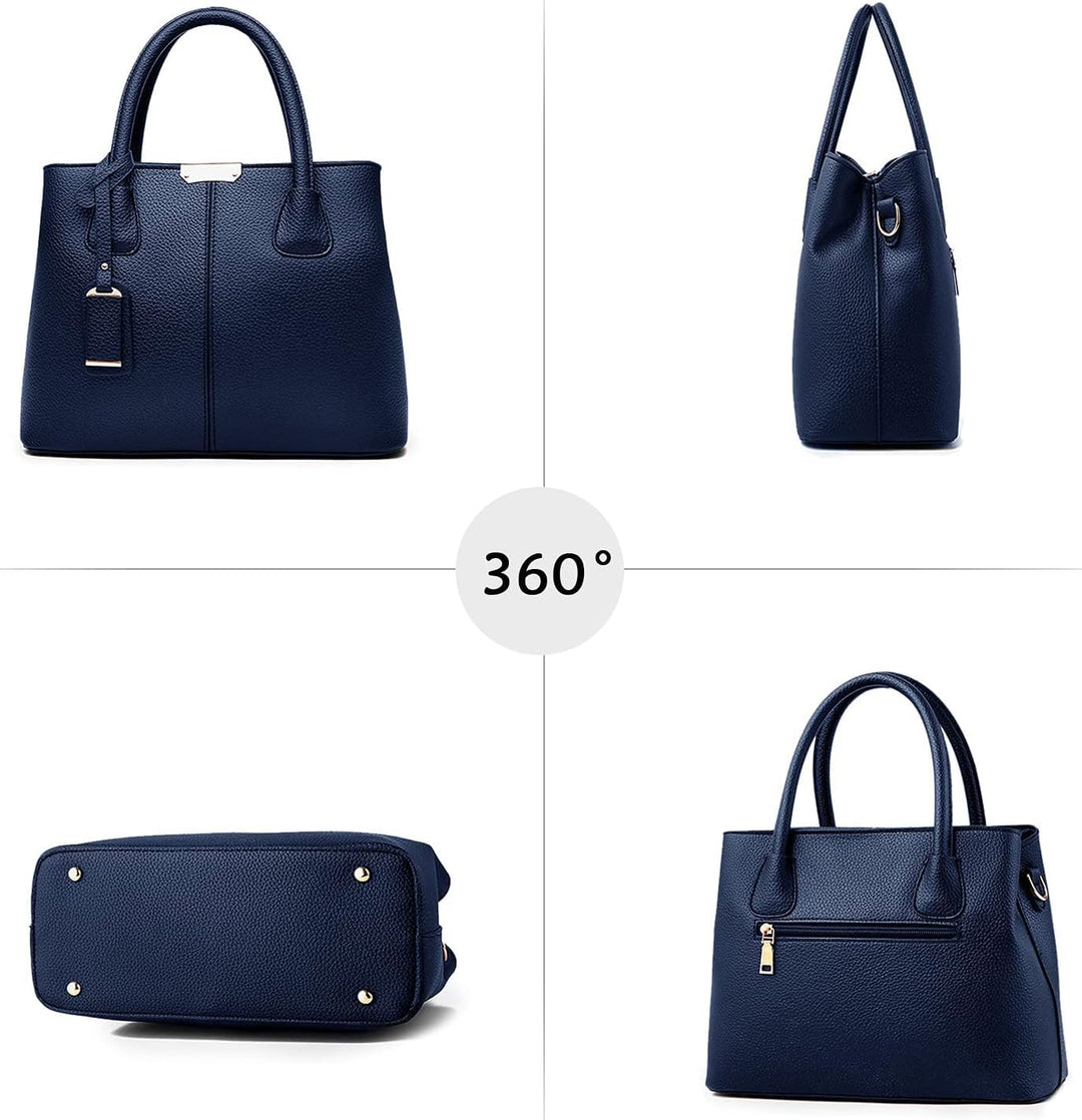DIRRONA Elegant Damen Handtasche Schultertasche Gross Kapazität Umhängetasche Beiläufig Reise Tasche