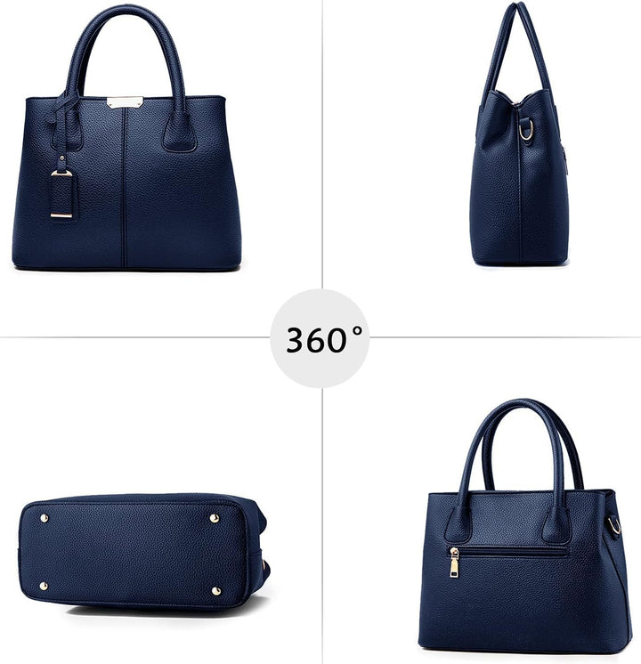 DIRRONA Elegant Damen Handtasche Schultertasche Gross Kapazität Umhängetasche Beiläufig Reise Tasche
