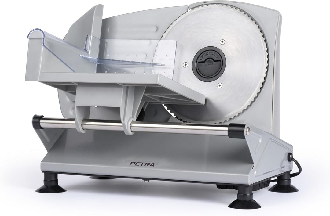 Petra PT4636VDE Elektrischer Allesschneider – Küchenschneidemaschine, Brot, Käse, Fleisch, Wurstschn