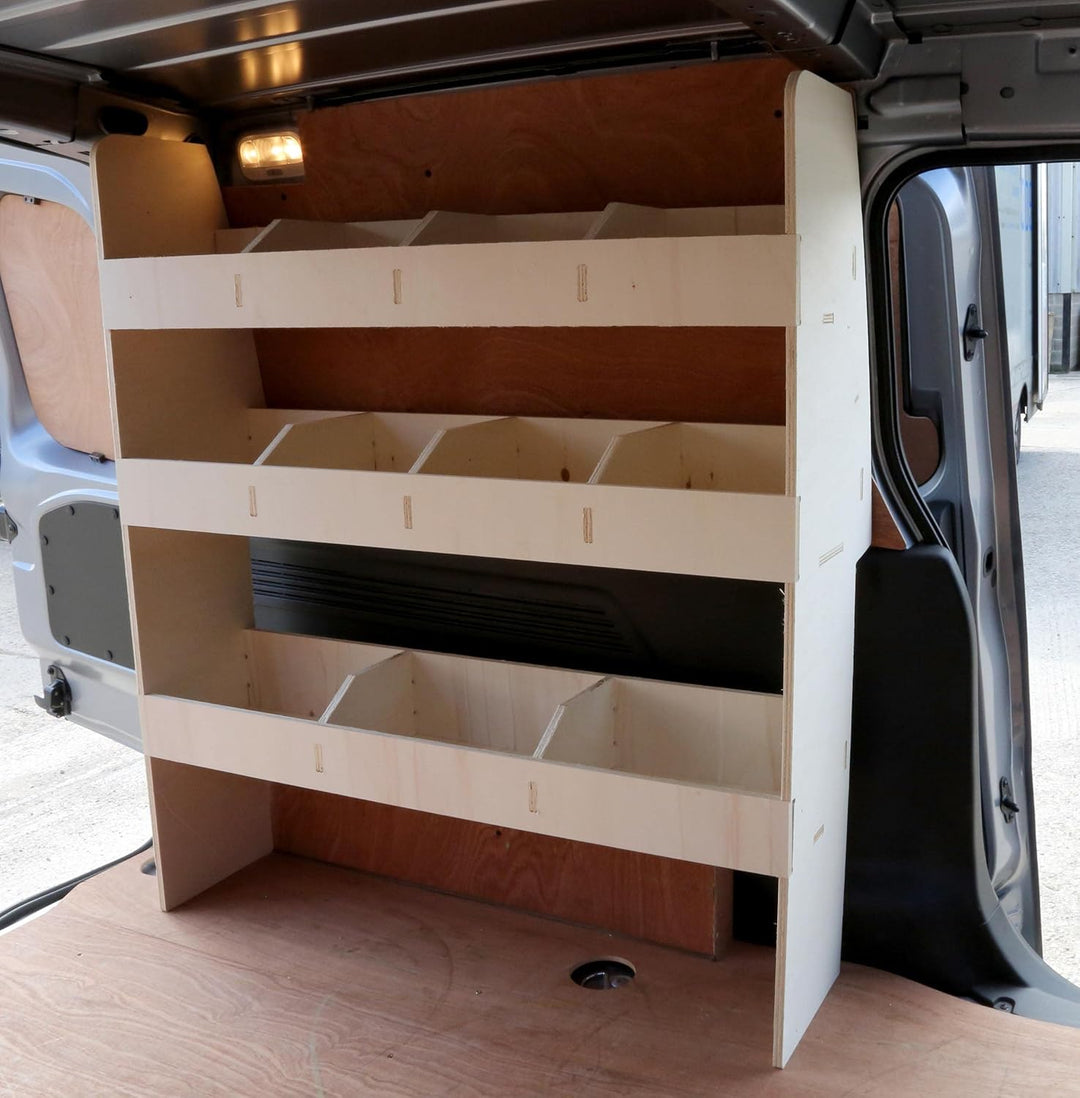 VANIFY - Kompatibel mit Citroen BERLINGO L2 (XL) 2019+ Fahrzeugeinrichtung Fahrzeugregale, doppelte
