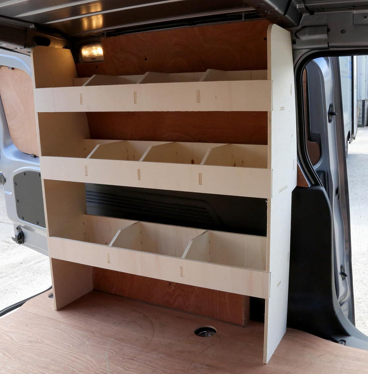 VANIFY - Kompatibel mit Citroen BERLINGO L2 (XL) 2019+ Fahrzeugeinrichtung Fahrzeugregale, doppelte