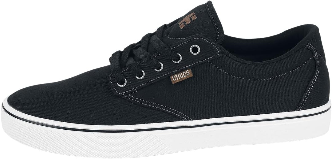 Etnies Herren Fuerte Skate-Schuh 46 EU Schwarz Weiss, 46 EU Schwarz Weiß