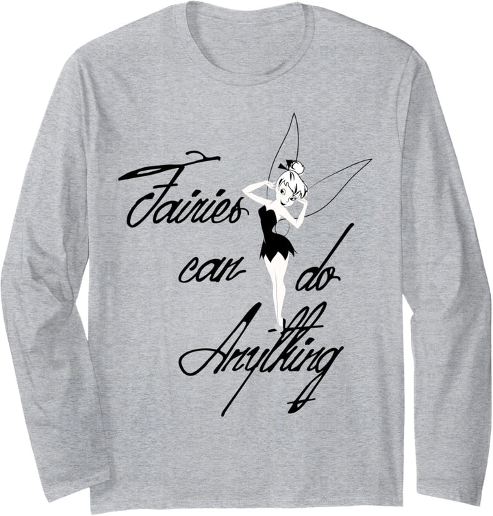 Disney Tinkerbell Fairies Can Do Anything Langarmshirt