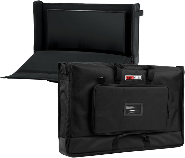 Gator Cases Gepolsterte Nylon-Tragetasche für den Transport von LCD-Bildschirmen, Monitoren und -Fer