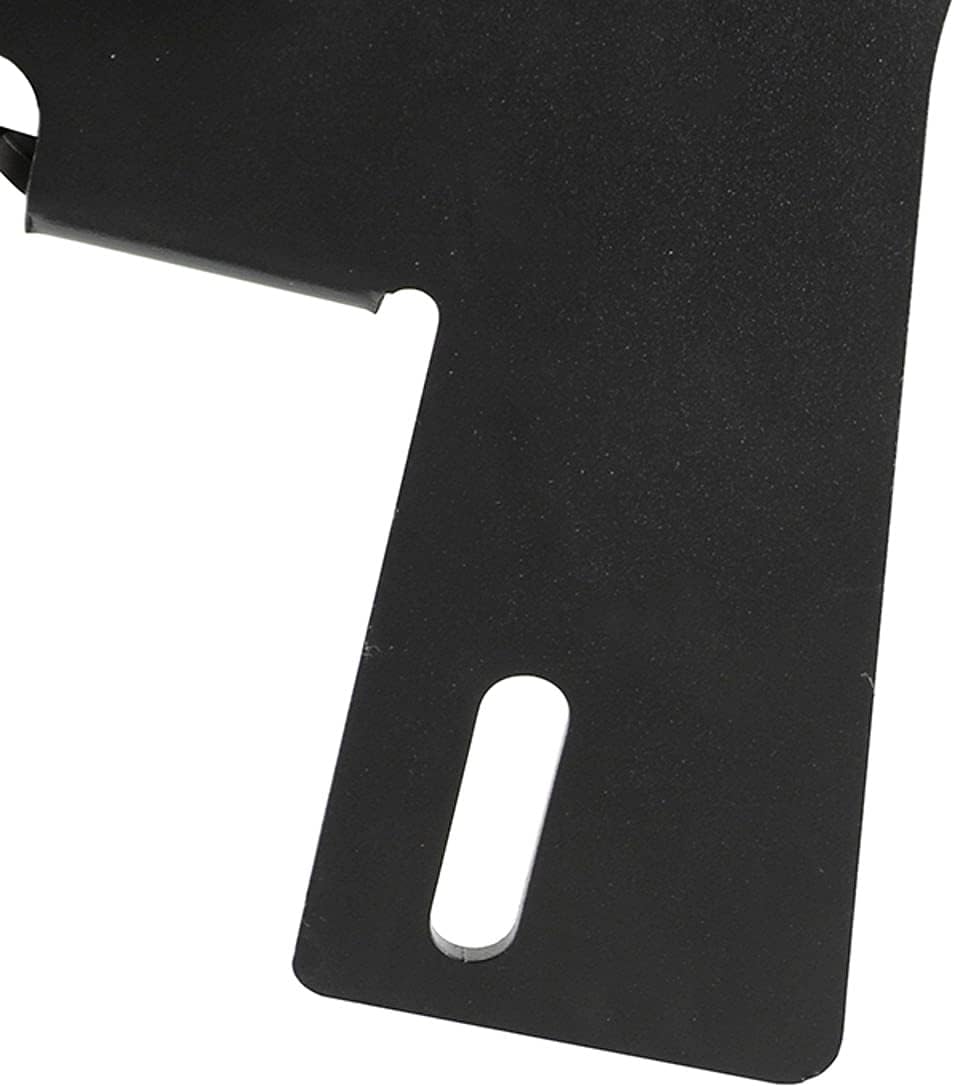 YIEBA Motorrad Kennzeichenhalter für MT07 FZ07 MT 07 FZ 07 MT-07 FZ-07 2021 Schwarz