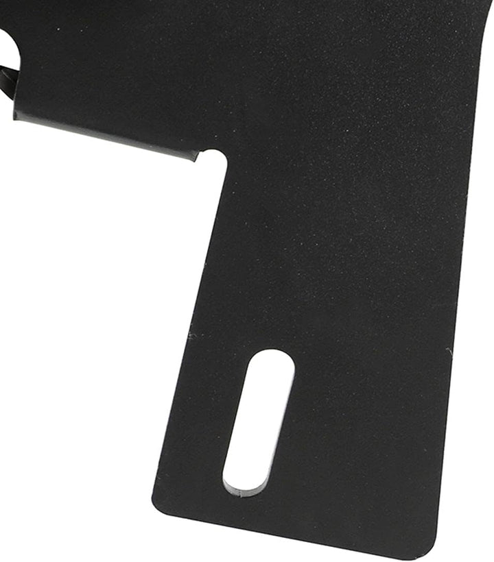 YIEBA Motorrad Kennzeichenhalter für MT07 FZ07 MT 07 FZ 07 MT-07 FZ-07 2021 Schwarz