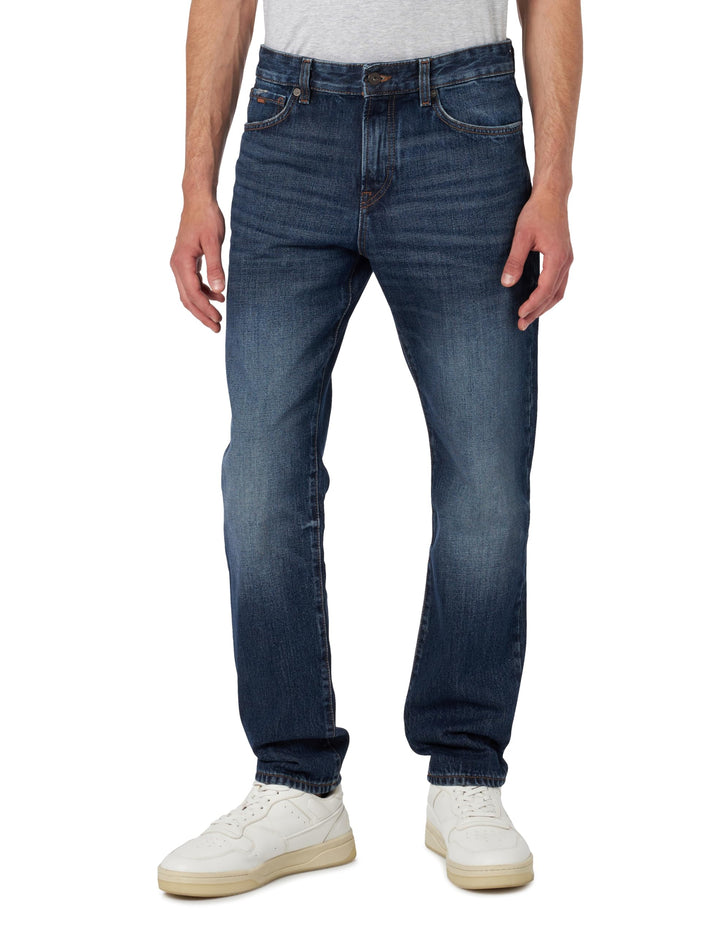 BOSS Herren Maine BC-L-P Regular-Fit Jeans aus blauem Super-Stretch-Denim 30W / 34L Medium Blue429,