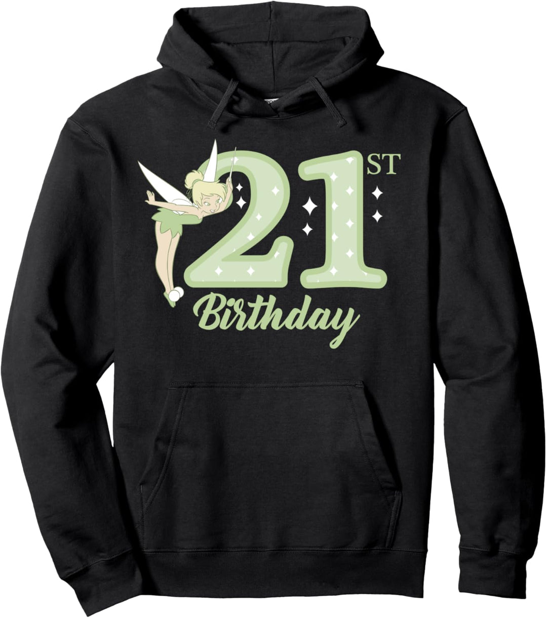 Disney Peter Pan 21st Birthday Tinkerbell Portrait Sweater Pullover Hoodie