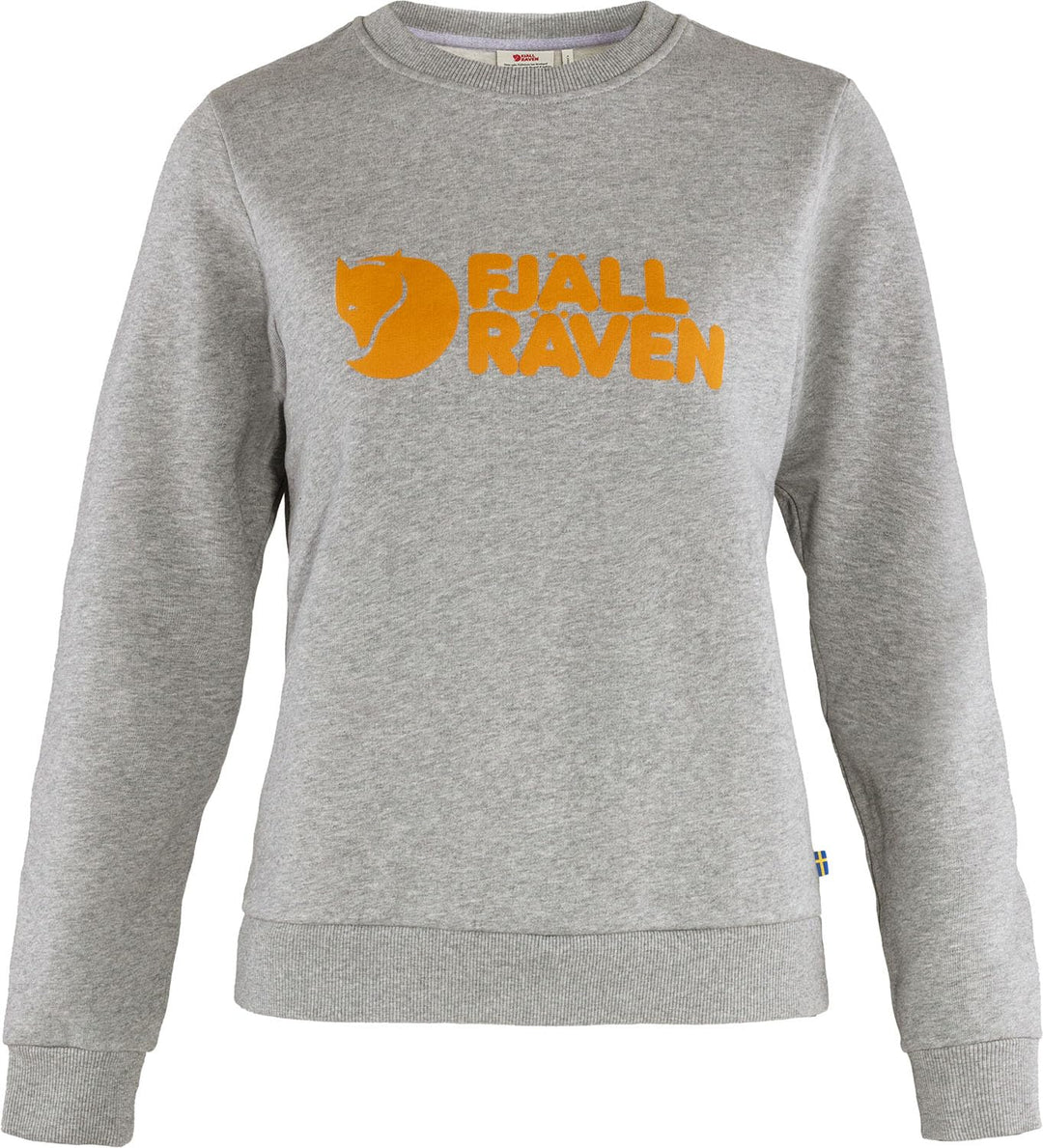 Fjallraven Damen Logo Sweatshirt M Grey-melange, M Grey-melange