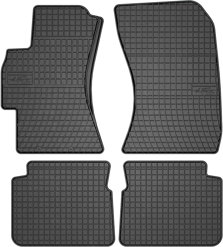 SMK Gummimatten auto fussmatten Satz für Subaru Forester IV 2012-2018 Erleben Sie einen neuen Standa