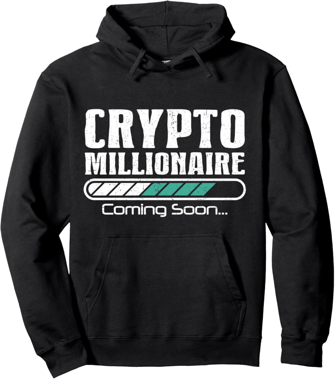 Lustige Krypto Bitmünze Krypto Währungsblockkette Pullover Hoodie