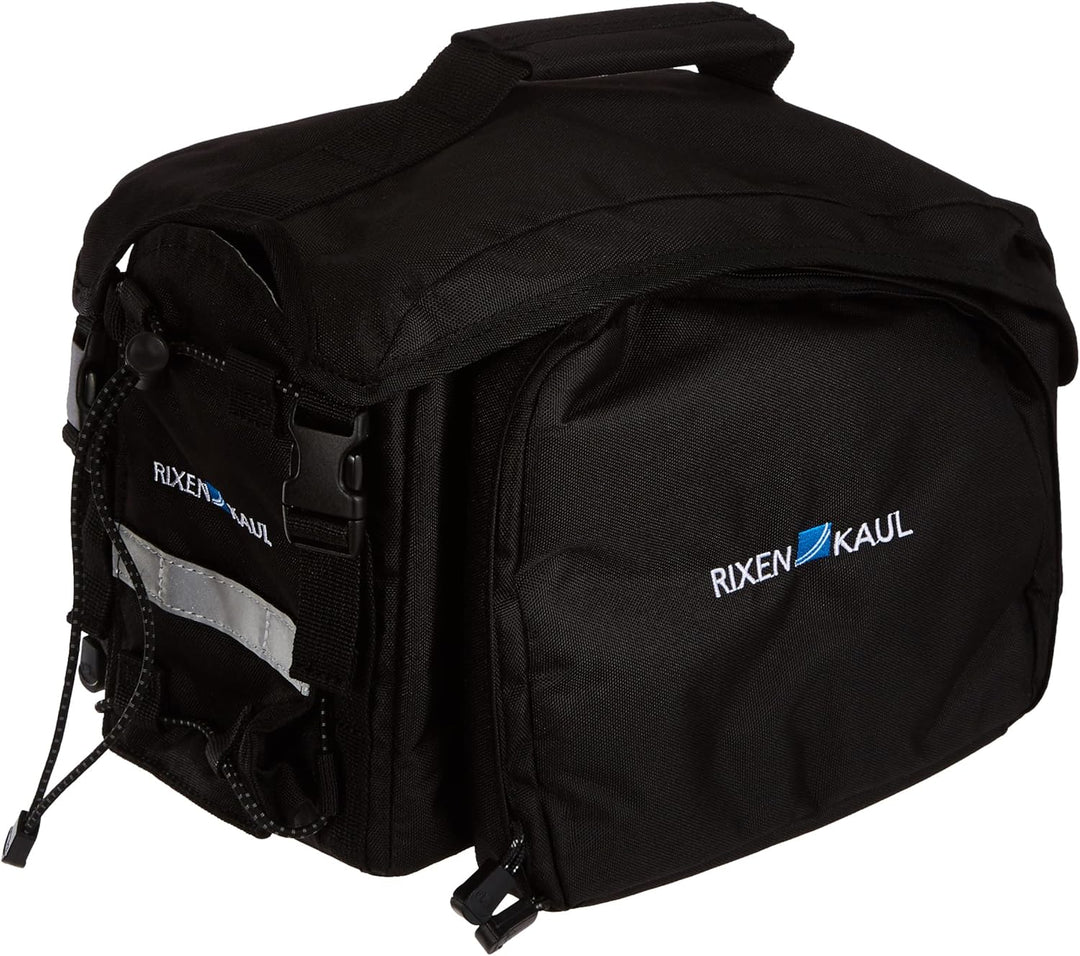 KlickFix 561205 Unisex Farradtasche Rackpack 1 Plus für Rackt Gepäckträgertasche, Schwarz, 28 x 35 x