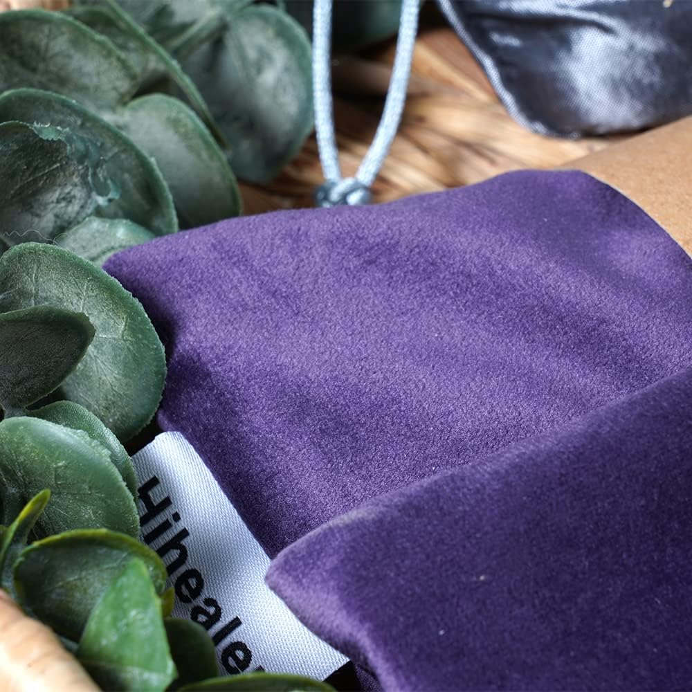 Hihealer 2er / 4er-Pack Augenmaske Gewichts-Augenmaske mit Lavendel-Aromatherapie für Schlaf, Yoga,