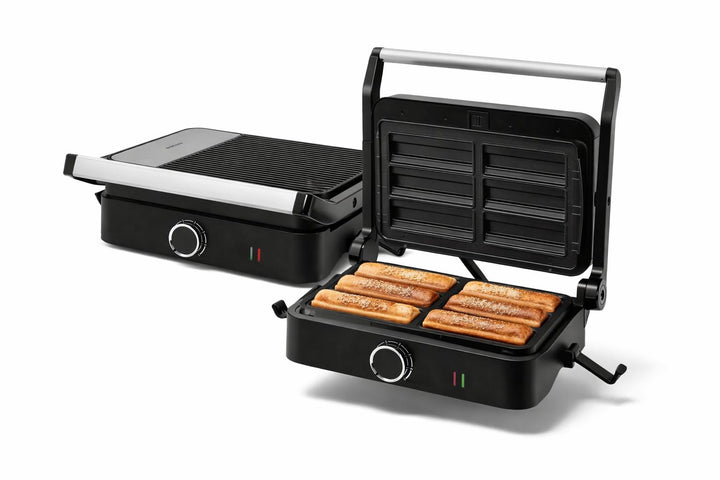 Syntrox SM-1000W-Toledo Churros Maker elektrisch – Churros Bäcker für zuhause – Antihaft Churrosplat