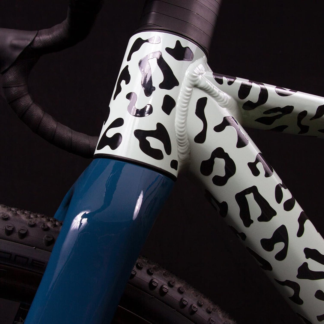 Luxshield Reflektoren Sticker Set - Leopard - für Fahrrad Roller Kinderwagen - Reflektoren Fahrrad -
