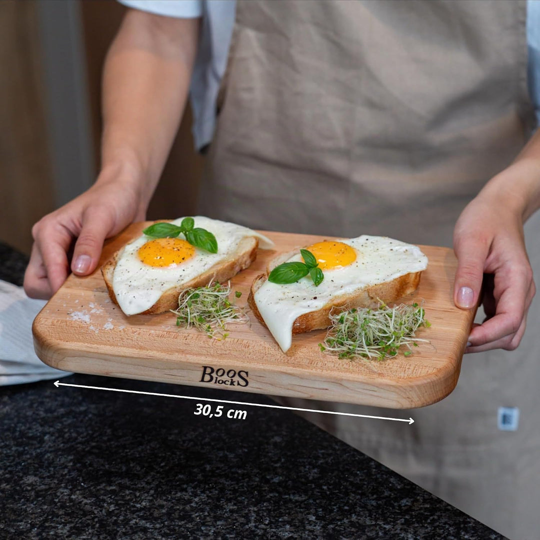 Boos Block Chop-N-Serve - 30,5 x 20 x 2,5 CM - Allzweckbretter - Hackklotz - Nordamerikanisches Ahor