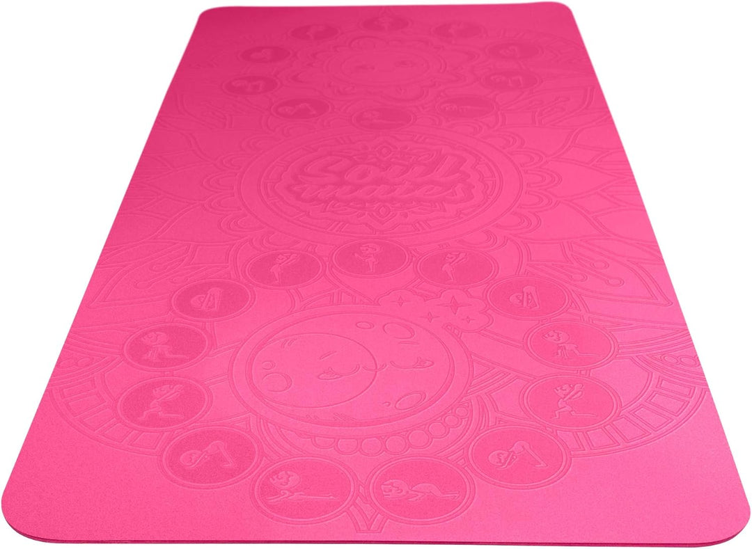 Kids Yoga Mats Rosa, Rosa
