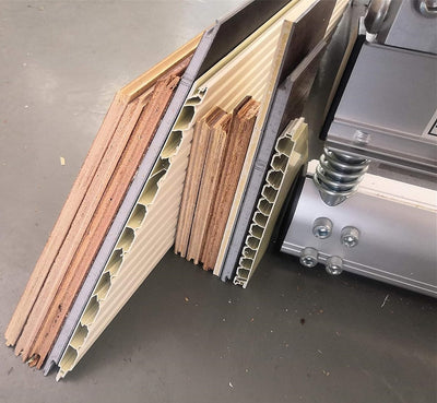 MantisTol 330mm Laminatschneider MC-330,Perfekt für Parkettarten,Laminat, Edelhölzer, Vinylpaneele,