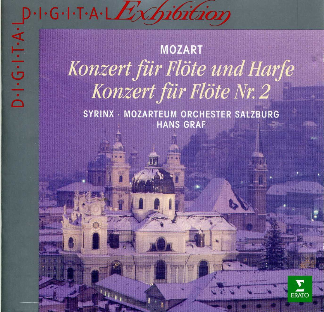 Konzert F.Flöte & Harfe, Audio-CD