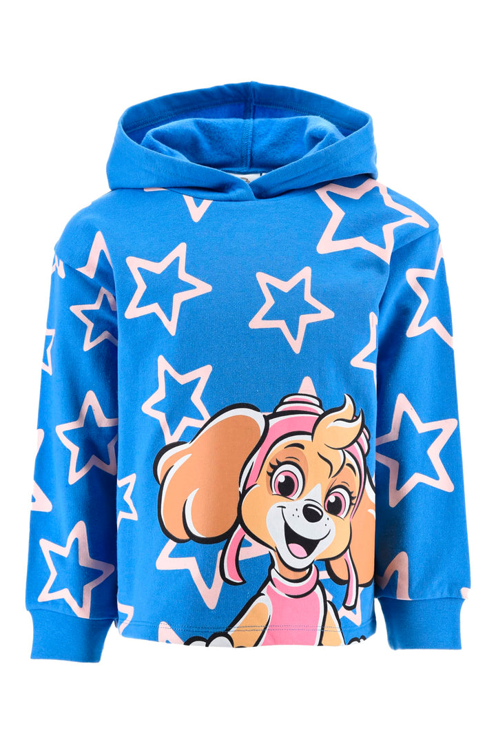 PAW PATROL Hoodie für Mädchen, Hoody, Kapuzenpullover Pullover mit Kapuze 116 Blau, 116 Blau