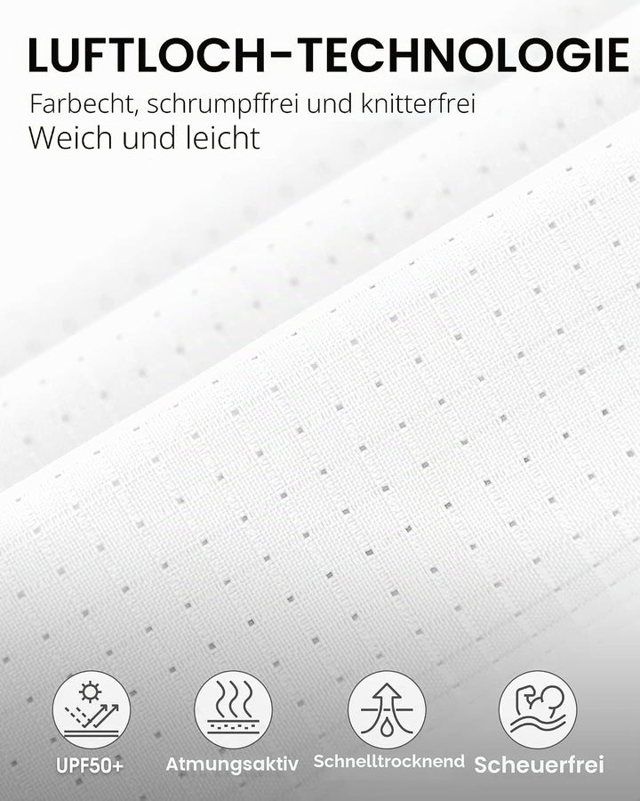33,000ft Hemd Damen UPF50+ UV Schutz Outdoorhemd Schnelltrocknend Freizeithemd Langarm Funktionshemd