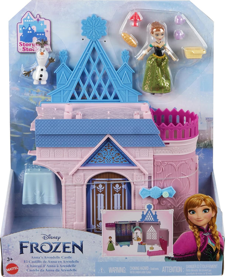 Disney Frozen Annas Schloss in Arendelle: Das Spielset lässt Sich öffnen und enthält im Inneren EIN
