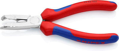 Knipex Abmantelungszange verchromt, mit Mehrkomponenten-Hüllen 165 mm 13 45 165