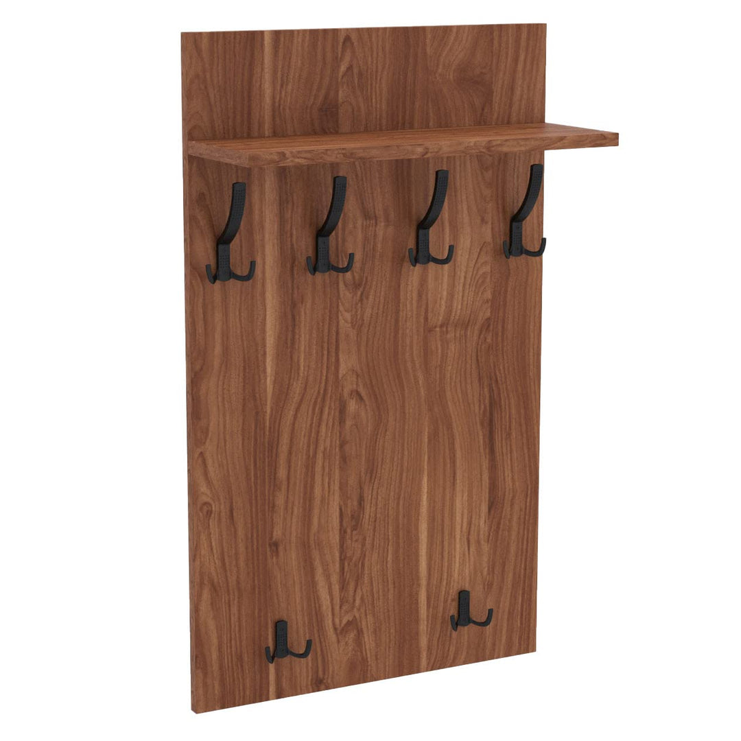 AKKE 120x60 | MAXI Garderobenpaneel Wandgarderobe Garderobe Wandpaneel Kleiderstange SCHWARZ | BURGU